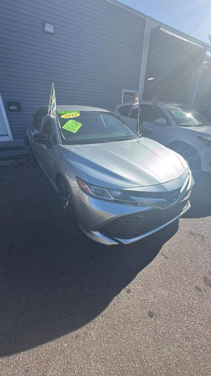 2019 Toyota Camry for sale at Adam Auto Sales Inc in Berlin, CT