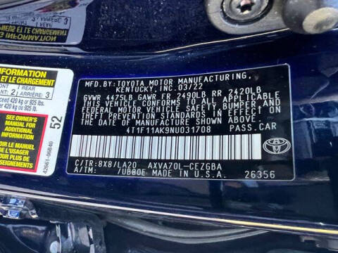 2022 Toyota Camry XLE