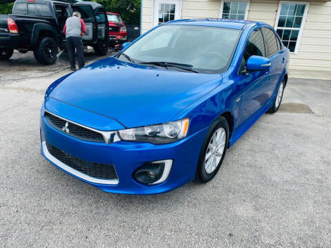 2016 Mitsubishi Lancer for sale at Silver Auto Partners in San Antonio TX