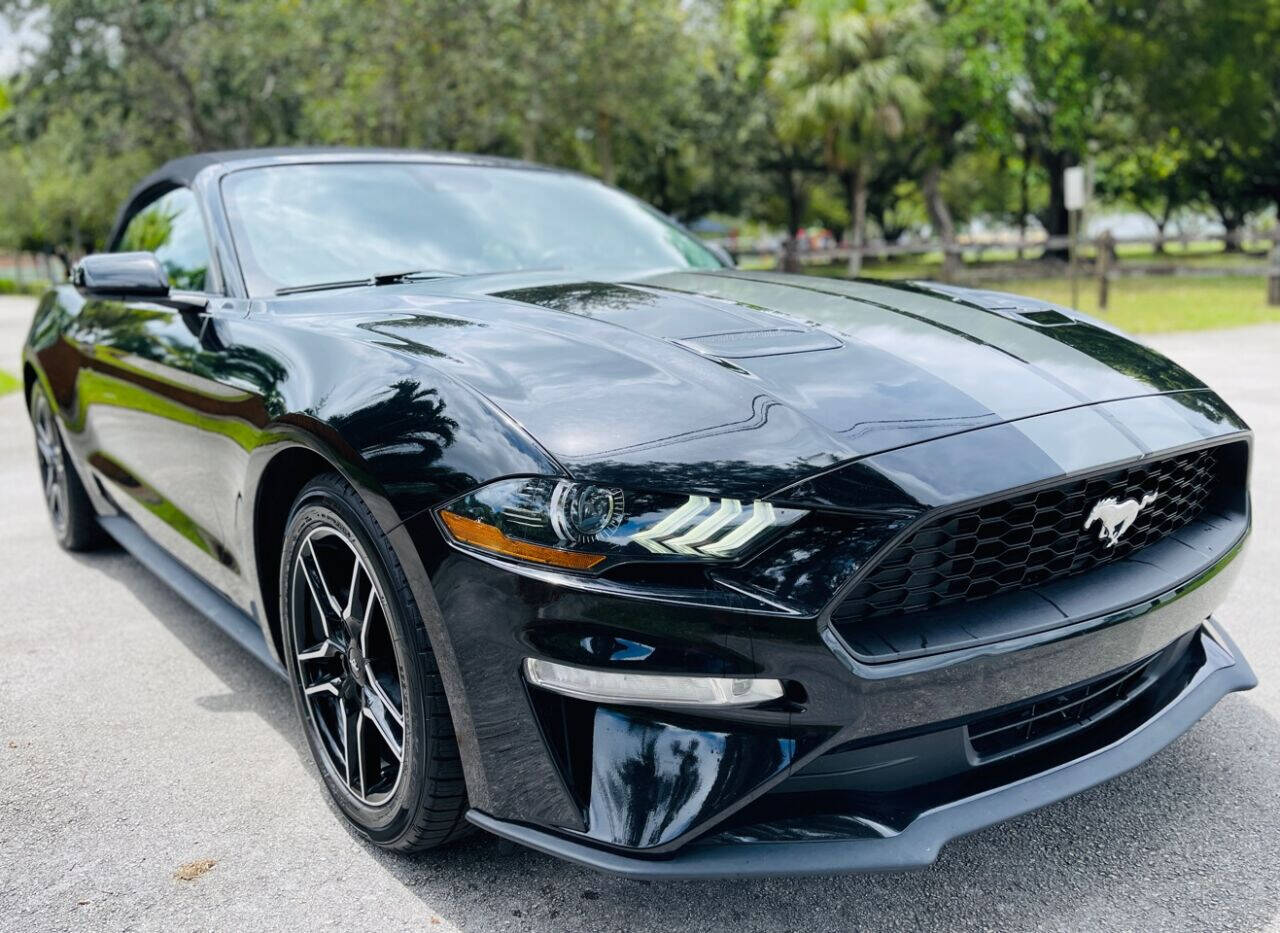 2021 FORD Mustang Convertible - $23,485
