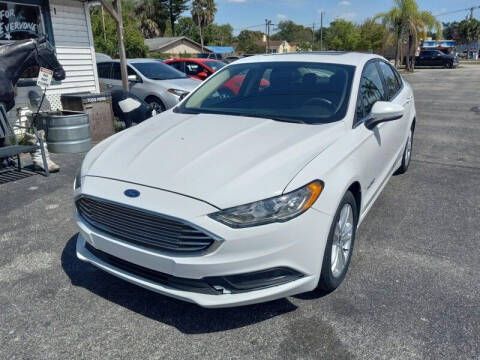 2018 Ford Fusion Hybrid for sale at Denny's Auto Sales in Fort Myers FL