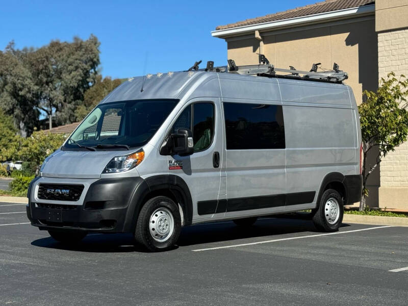 Used 2019 RAM ProMaster Cargo Van Base with VIN 3C6TRVDG0KE557757 for sale in San Bruno, CA