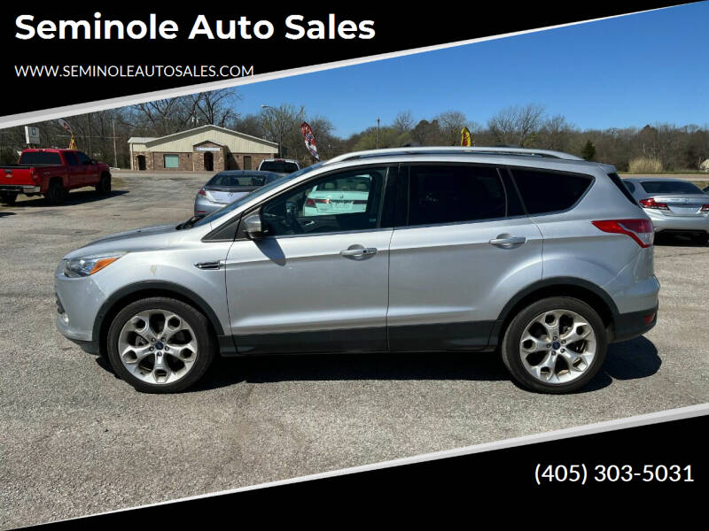 2014 Ford Escape for sale at Seminole Auto Sales in Seminole OK