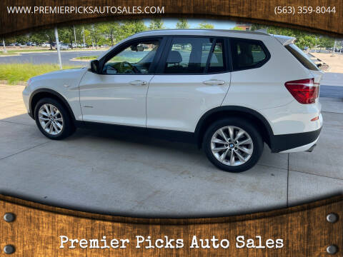 2013 BMW X3 for sale at Premier Picks Auto Sales in Bettendorf IA