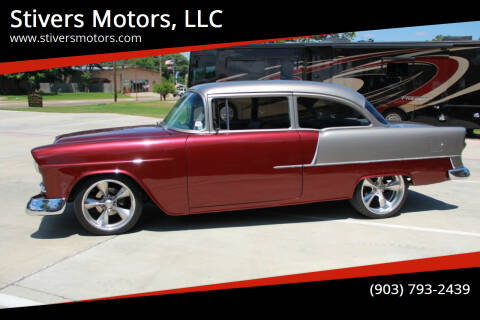 1955 Chevrolet Bel Air for sale at Stivers Motors, LLC in Nash TX