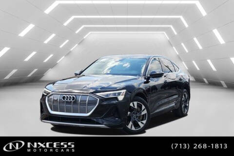 2021 Audi e-tron Sportback for sale at NXCESS MOTORCARS in Houston TX