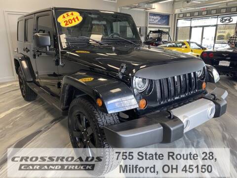 2011 Jeep Wrangler Unlimited for sale at Crossroads Car & Truck in Milford OH