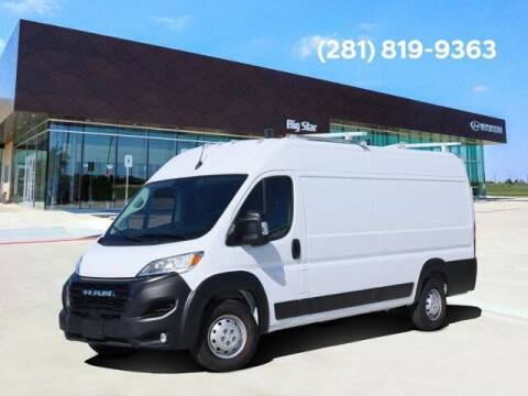 2023 RAM ProMaster for sale at BIG STAR CLEAR LAKE - USED CARS in Houston TX