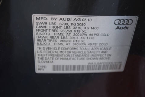 2013 Audi Q7 3.0T quattro Premium Plus