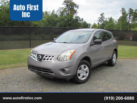 2012 Nissan Rogue for sale at Auto First Inc in Durham NC