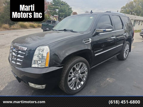 2009 Cadillac Escalade for sale at Marti Motors Inc in Madison IL