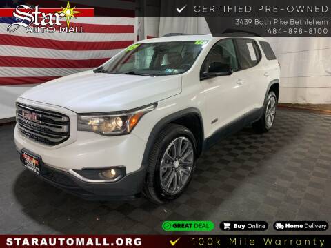 2017 GMC Acadia for sale at STAR AUTO MALL 512 in Bethlehem PA