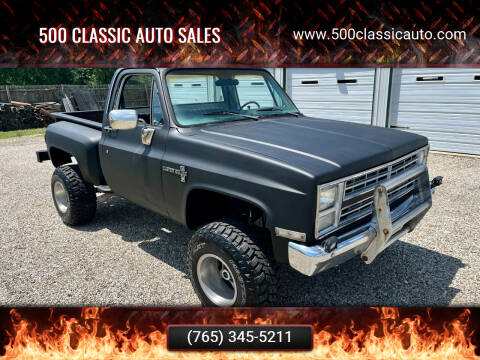 1987 Chevrolet R/V 10 Series for sale at 500 CLASSIC AUTO SALES in Knightstown IN