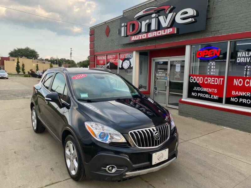 2016 Buick Encore for sale at iDrive Auto Group in Eastpointe MI