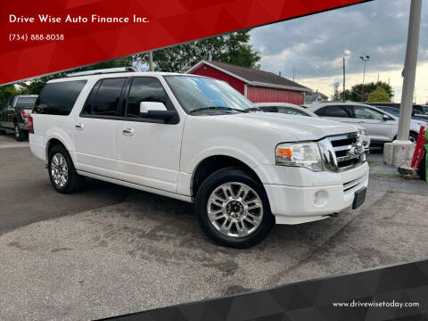 2013 Ford Expedition EL for sale at Drive Wise Auto Finance Inc. in Wayne MI