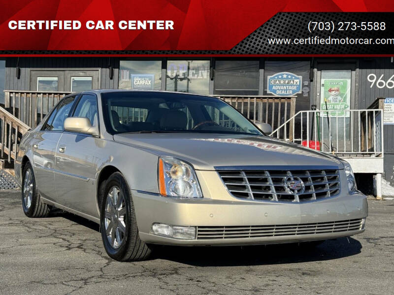 2007 Cadillac DTS for sale at CERTIFIED CAR CENTER in Fairfax VA