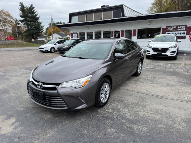 2015 Toyota Camry for sale at Nutfield Petroleum in Londonderry, NH