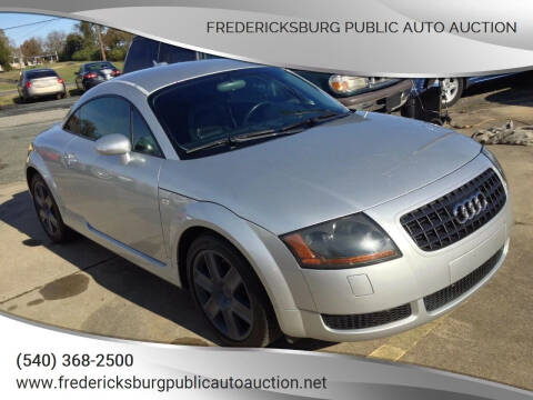 2006 Audi TT for sale at FPAA in Fredericksburg VA