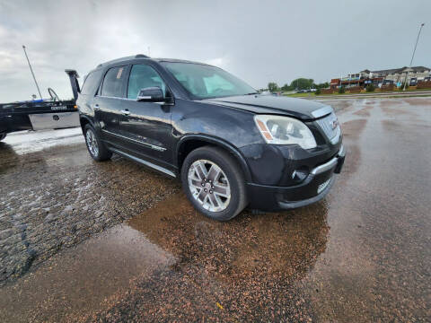 2012 GMC Acadia for sale at Geareys Auto Sales of Sioux Falls, LLC in Sioux Falls SD