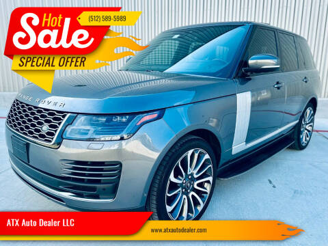 2019 Land Rover Range Rover for sale at ATX Auto Dealer LLC in Kyle TX