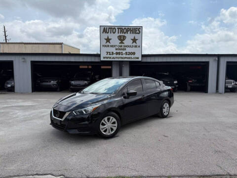 2020 Nissan Versa for sale at AutoTrophies in Houston TX