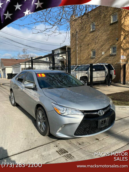 2015 Toyota Camry for sale at Macks Motor Sales in Chicago IL