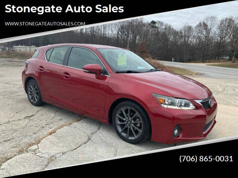 2013 Lexus CT 200h for sale at Stonegate Auto Sales in Cleveland GA