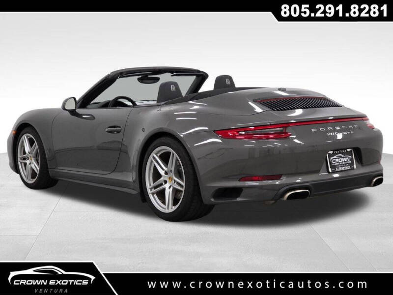 2017 Porsche 911 Carrera 4