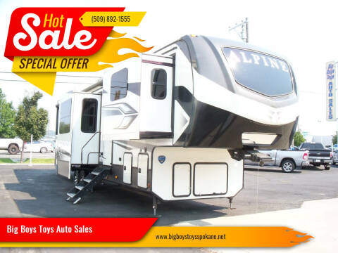 2022 Keystone RV Alpine 3712 KB for sale at Big Boys Toys Auto Sales in Spokane Valley WA