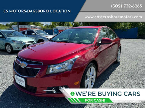 2014 Chevrolet Cruze for sale at ES Motors-DAGSBORO location in Dagsboro DE