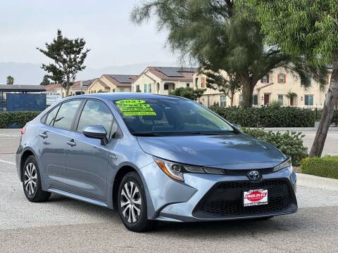2021 Toyota Corolla Hybrid for sale at Esquivel Auto Depot Inc in Rialto CA