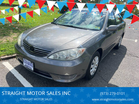 2006 Toyota Camry for sale at STRAIGHT MOTOR SALES INC in Paterson NJ