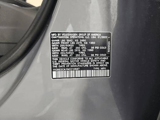 2022 Volkswagen Atlas Cross Sport V6 SE 4Motion