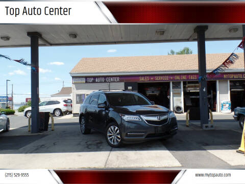 2015 Acura MDX for sale at Top Auto Center in Quakertown PA