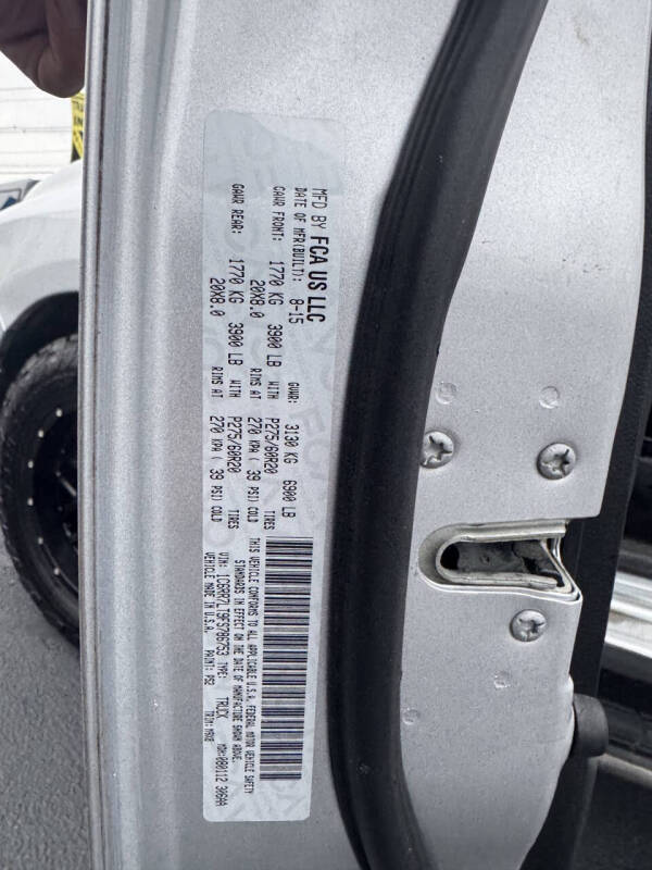 2015 RAM 1500 Big Horn