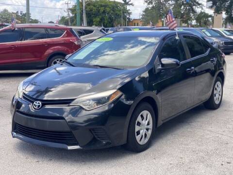 2015 Toyota Corolla for sale at BC Motors in West Palm Beach FL