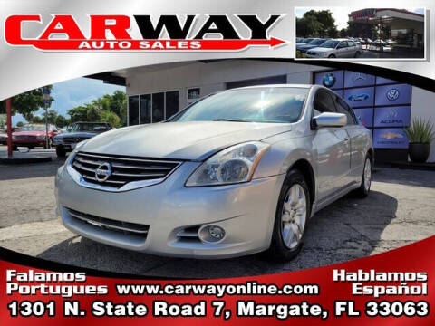 2010 Nissan Altima for sale at CARWAY Auto Sales in Margate FL