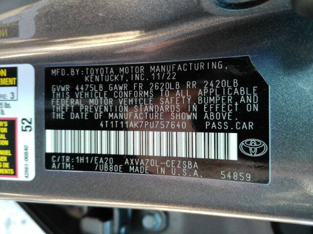 2023 Toyota Camry SE