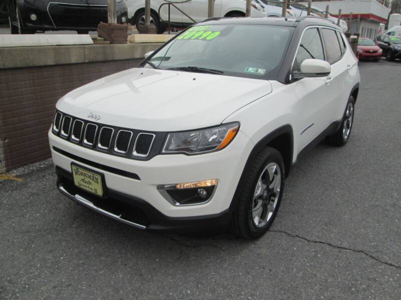 2019 Jeep Compass for sale at WORKMAN AUTO INC in Pleasant Gap PA