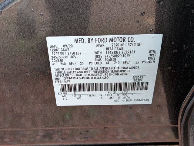 2020 Ford Edge ST Line