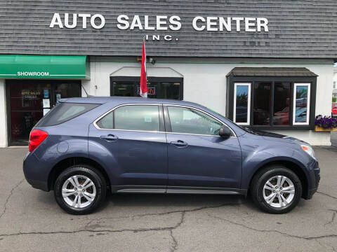 2014 Chevrolet Equinox for sale at Auto Sales Center Inc in Holyoke MA