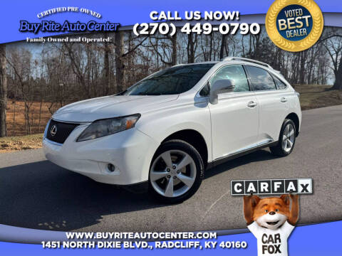 2012 Lexus RX 350 for sale at Buy Rite Auto Center in Radcliff KY