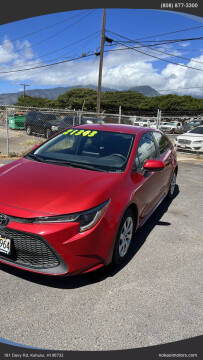 2021 Toyota Corolla for sale at No Ka Oi Motors in Kahului HI