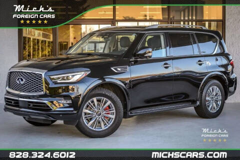 2020 Infiniti QX80 for sale at Mich's Foreign Cars in Hickory NC