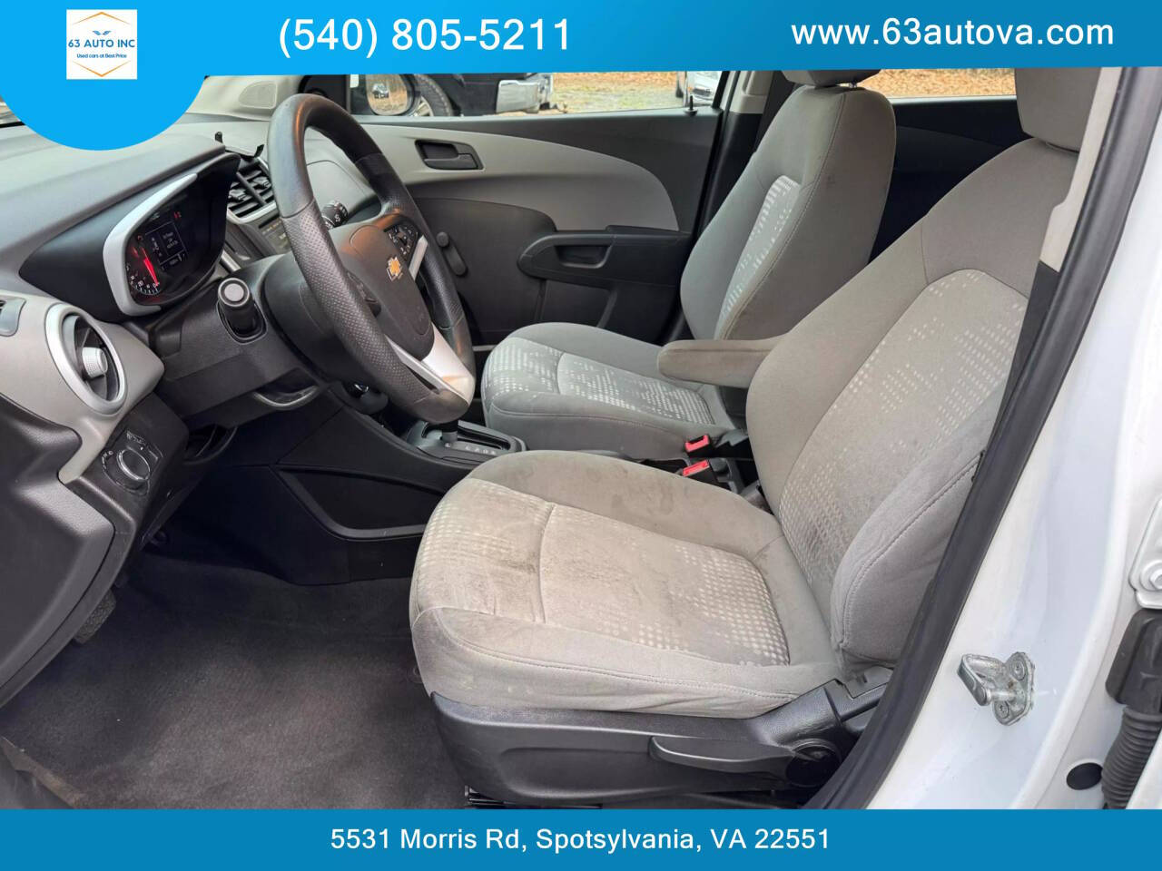 2019 Chevrolet Sonic for sale at 63 Auto Inc in Spotsylvania, VA