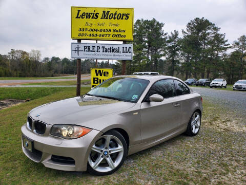 2009 BMW 1 Series for sale at Lewis Motors LLC in Deridder LA