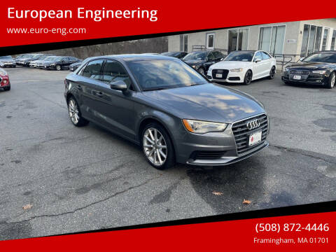 2016 Audi A3 for sale at European Engineering in Framingham MA