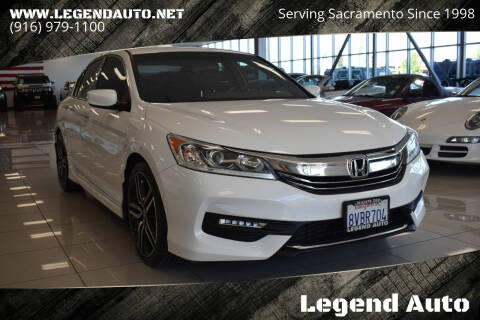 2017 Honda Accord for sale at Legend Auto in Sacramento CA