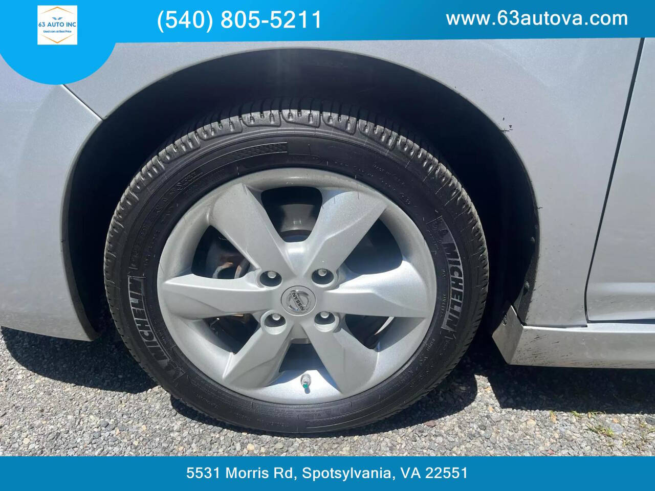 2011 Nissan Versa for sale at 63 Auto Inc in Spotsylvania, VA