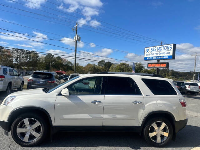 2012 GMC Acadia for sale at S & S Motors in Marietta, GA